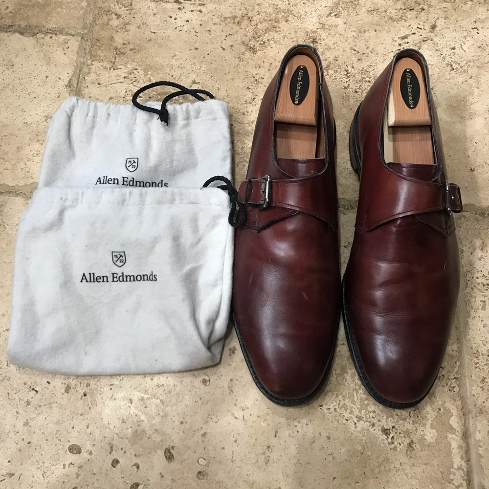 Allen Edmonds Monk Strap Size 11.5